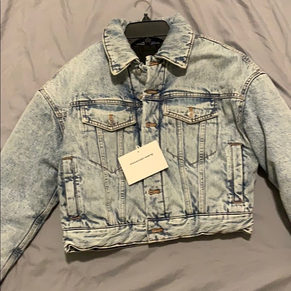 Alexander wang puffer denim jacket - Picture 2 of 12